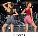 SHORT LEVANTA BUM BUM: Modelador de Poliamida que NÃO Fica Transparente! COMPRE 1 SHORT, LEVE 2!