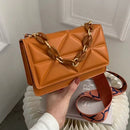 Bolsa Feminina de Ombro – Moda Casual, Grande Capacidade, Couro PU - BellaBag