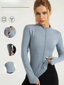 Camiseta Manga Longa  Fitness de Manga Comprida - FlexyJacket