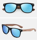 Óculos de Sol de Madeira Natural Oi Wood – Polarizado UV400, Masculino/Feminino, Estilo Clássico e Sustentável