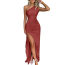 Vestido de Festa SATIN ONE SHOULDER