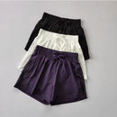 Shorts de Corrida Feminino 2 em 1 com Cintura Alta e Secagem Rápida - FlexyRun Shorts