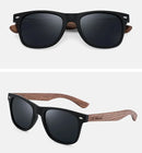Óculos de Sol de Madeira Natural Oi Wood – Polarizado UV400, Masculino/Feminino, Estilo Clássico e Sustentável