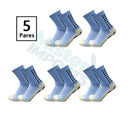 KIT 5 PARES MEIAS ESPORTIVAS MISTER IMPORTS CANO MÉDIO - Performance e Conforto Profissional!