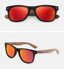 Óculos de Sol de Madeira Natural Oi Wood – Polarizado UV400, Masculino/Feminino, Estilo Clássico e Sustentável