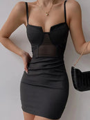 Vestido Slim Decotado - HIZILENT DRESS