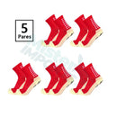 KIT 5 PARES MEIAS ESPORTIVAS MISTER IMPORTS CANO MÉDIO - Performance e Conforto Profissional!