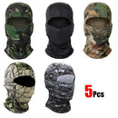 KIT BALACLAVA BTT - 5 PEÇAS - Proteção Total para Esportes e Atividades ao Ar Livre!