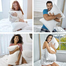 Kit 2 Travesseiros Matelado Impermeável Antialérgico - NASA ConfortoFlex™