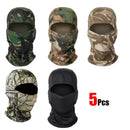 KIT BALACLAVA BTT - 5 PEÇAS - Proteção Total para Esportes e Atividades ao Ar Livre!