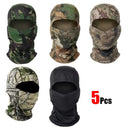 KIT BALACLAVA BTT - 5 PEÇAS - Proteção Total para Esportes e Atividades ao Ar Livre!
