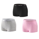 Kit 3 Calcinhas Box Boyshort – Algodão Sem Costura, Conforto e Estilo Cute Byte