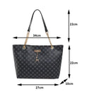 Bolsa Feminina SoftLux™ – Couro Macio, Grande Capacidade, Estilo Versátil