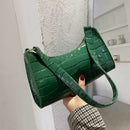 Bolsa Couro Crocodilo Retrô - VINTAGE CROCO