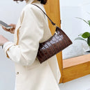 Bolsa Couro Crocodilo Retrô - VINTAGE CROCO