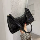 Bolsa Couro Crocodilo Retrô - VINTAGE CROCO