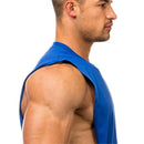Regata Masculina de Treino em Algodão Respirável com Fendas Laterais -  PowerFlex Tank