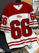 Camiseta Vintage Esportiva com Estampa Rei - KING 66