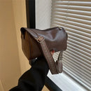 Bolsa Pillow em Couro Vintage - BOSTON CLOUD