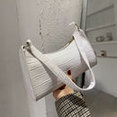 Bolsa Couro Crocodilo Retrô - VINTAGE CROCO