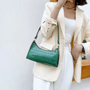 Bolsa Couro Crocodilo Retrô - VINTAGE CROCO