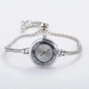 Relógio de Pulso Feminino com Pulseira Dourada - ELEGANCE MINI