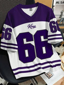 Camiseta Vintage Esportiva com Estampa Rei - KING 66