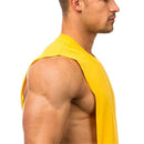 Regata Masculina de Treino em Algodão Respirável com Fendas Laterais -  PowerFlex Tank