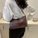 Bolsa Pillow em Couro Vintage - BOSTON CLOUD
