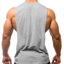 Regata Masculina de Treino em Algodão Respirável com Fendas Laterais -  PowerFlex Tank