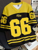 Camiseta Vintage Esportiva com Estampa Rei - KING 66