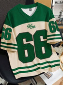 Camiseta Vintage Esportiva com Estampa Rei - KING 66