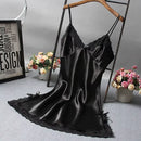 Camisola de Renda com Detalhes em Patchwork - SEDUCTIVE NIGHTS
