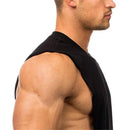 Regata Masculina de Treino em Algodão Respirável com Fendas Laterais -  PowerFlex Tank