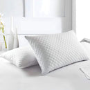 Kit 2 Travesseiros Matelado Impermeável Antialérgico - NASA ConfortoFlex™