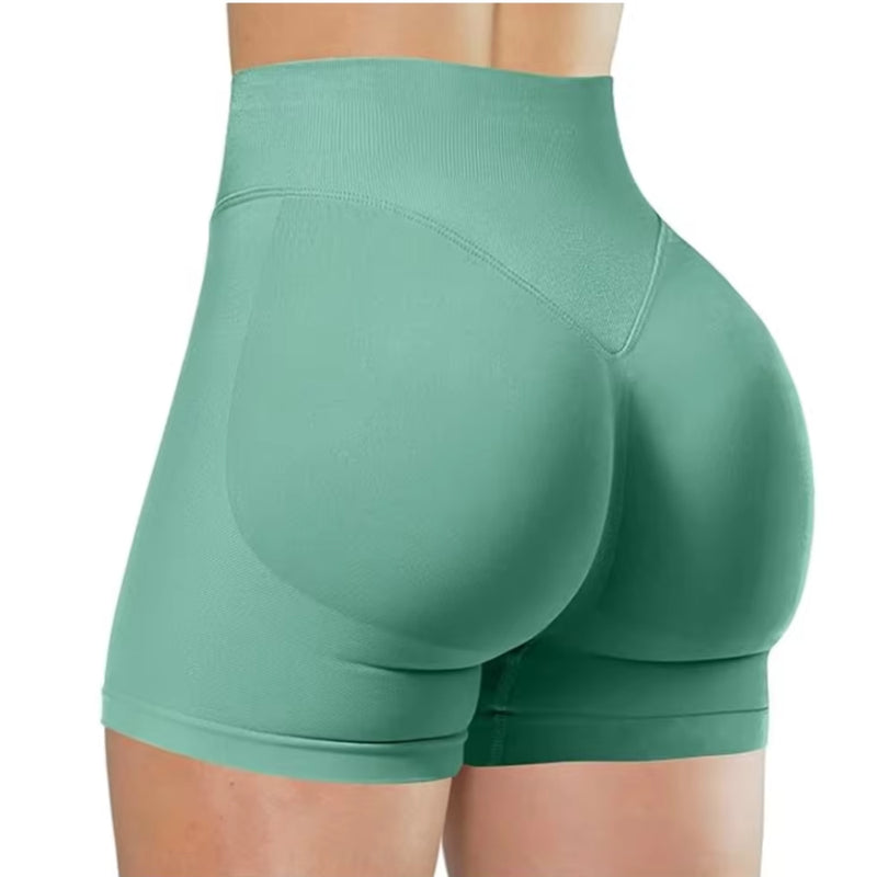 Shorts Feminino Fitness Academia Cintura Alta que Levanta o Bumbum - FlexyShorts