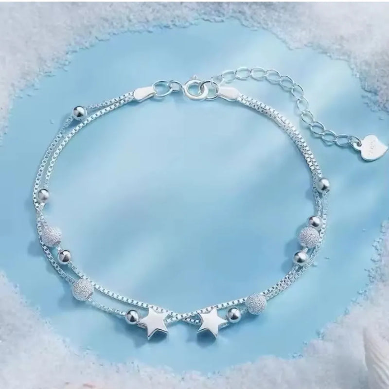 Pulseira Pavão em Prata 925 com Tela Aberta - SAYURI