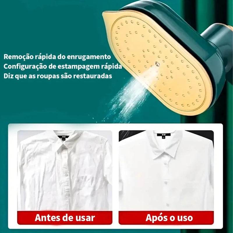 Mini Ferro de Passar Roupas Portátil - FlexiPress