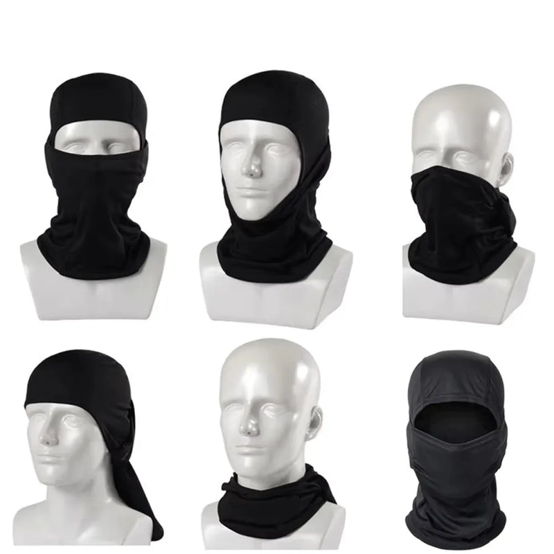 KIT BALACLAVA BTT - 5 PEÇAS - Proteção Total para Esportes e Atividades ao Ar Livre!