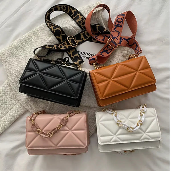 Bolsa Feminina de Ombro – Moda Casual, Grande Capacidade, Couro PU - BellaBag