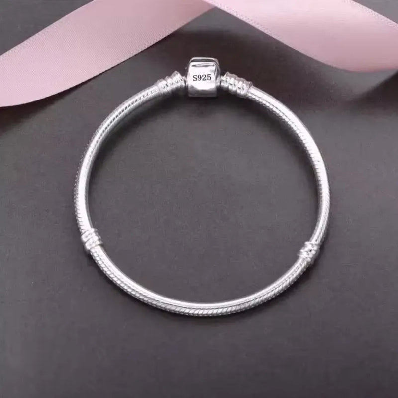 Pulseira em Prata Esterlina 925 Osso de Cobra - URBABY