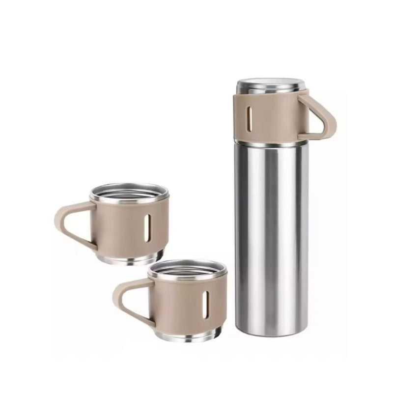 Kit Garrafa  Caneca Térmica em Inox - ThermoCup