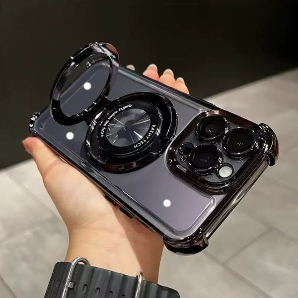 EnduroMag – Case Magnético Universal para iPhone (X ao 16) | Fixação Resistente e Carregamento Sem Fio