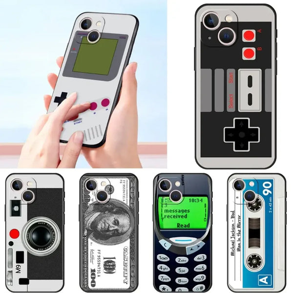 Capa Vintage para iPhone EDIÇÃO LIMITADA - Estilo Gameboy Clássico