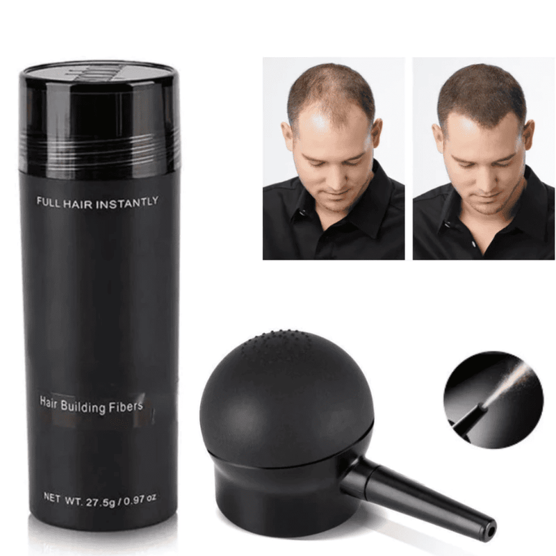 Fibra Capilar Invisível para Falhas e Calvície - Mister Hair Fiber™