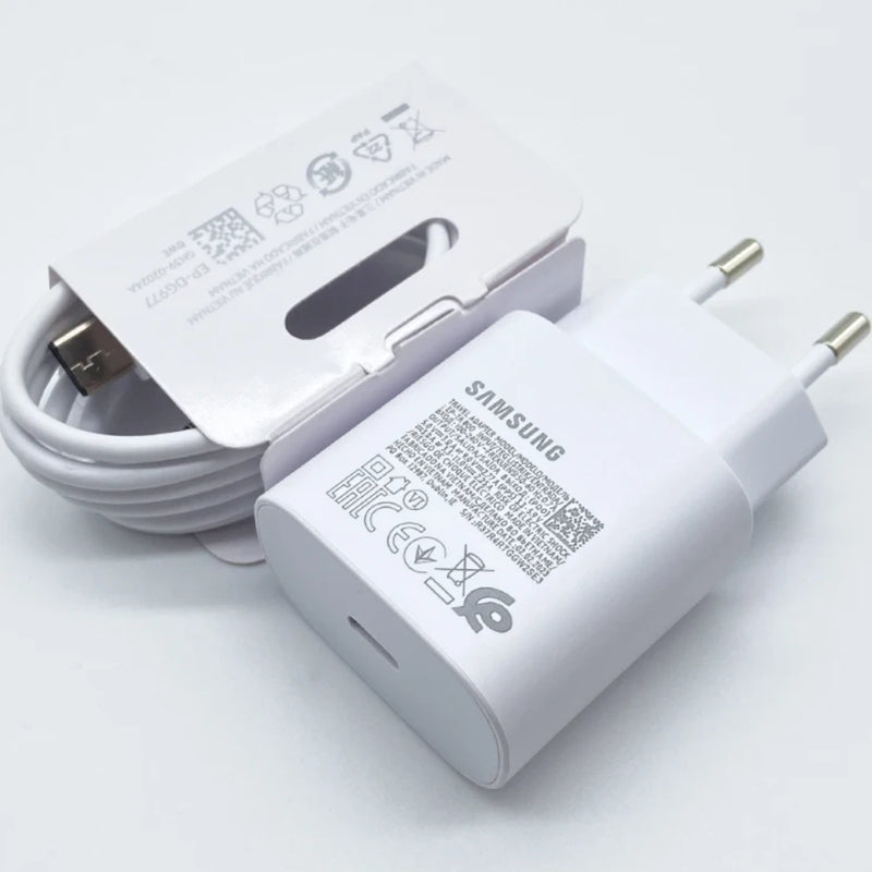 Carregador Rápido 25W USB Tipo C Original - Carga Turbo para Seus Dispositivos