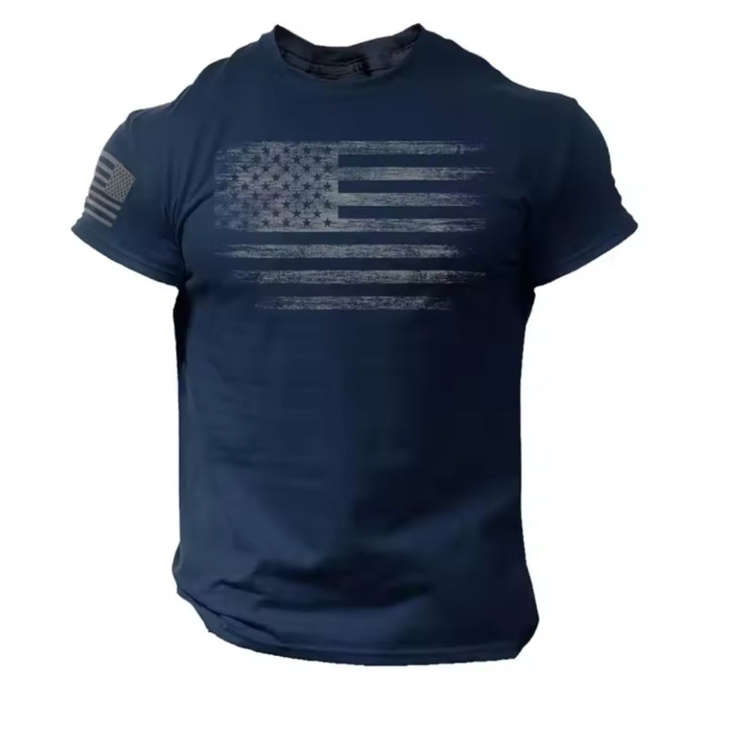 CAMISETA SPORT 3D EUA - Estilo Streetwear e Conforto Premium!