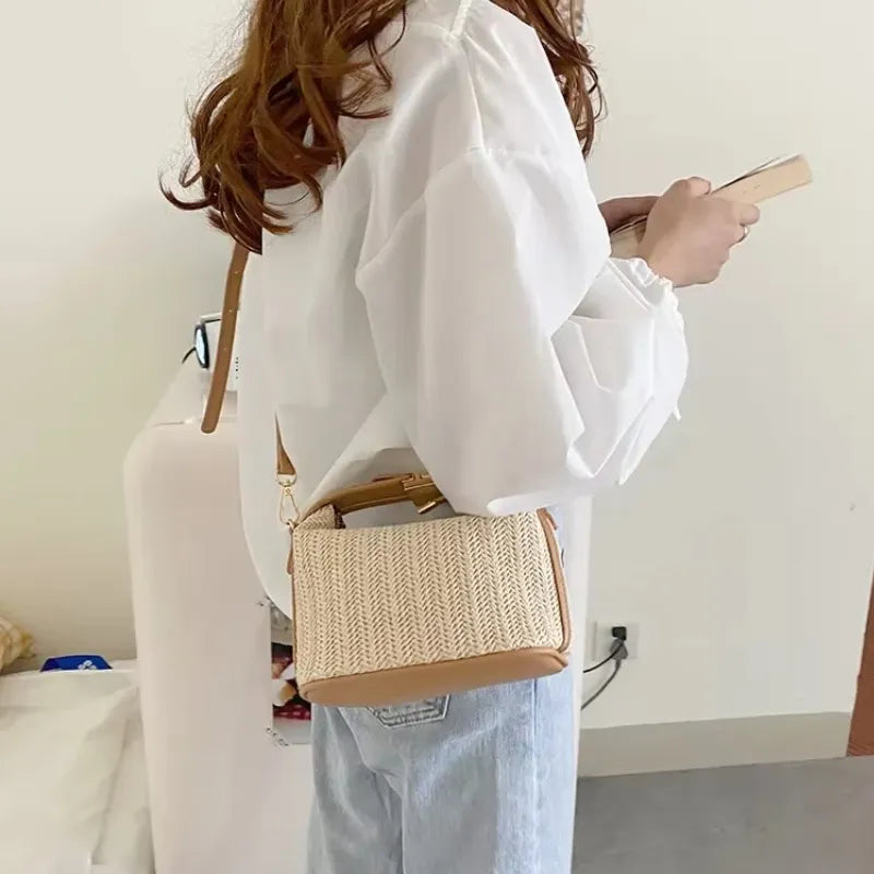Bolsa Transversal de Palha SunBreeze™