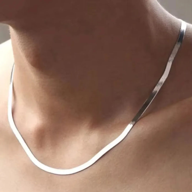 Colar Unissex Fino em Prata 925  –  LUNAIRE
