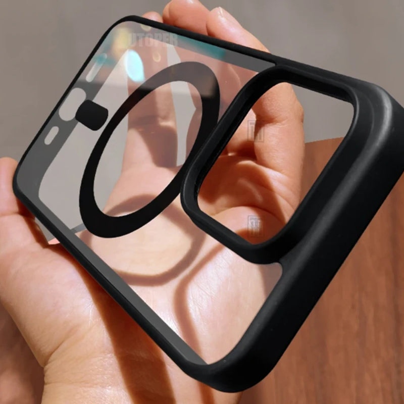Capa Magnética Premium Anti-Queda para iPhone - Proteção Total + Estilo